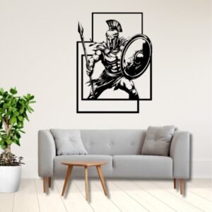 Spartan Warrior Wall Art Decal